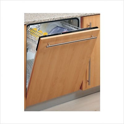 Fully Integrated Dishwasher with 6 Cycles Heat Drying Manual Clean and Stainless Steel Interior Requires Custom Panel