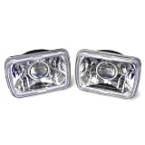 87-94 NISSAN Pickup (W  sealed beam headlamps) Conversion Headlights W  Projector... by Generic Product