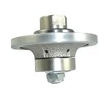 1/2 Radius Diamond Hand Profiler with 5/8-11 Thread/ Granite Router Bit