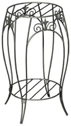 #89176 20" Black Fin Plant Stand