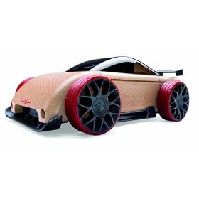 Manhattan Toy Automoblox C9-R Red/Black Sports Sedan
