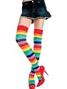 Rainbow Thigh High Costume Accessory