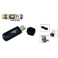 BadBoyz Premium Wireless Internet USB Adaptor WiFi Dongle 150Mbps For Windows 7 / XP / Vista/ 2000-802.11b, 802.11g, 802.11n