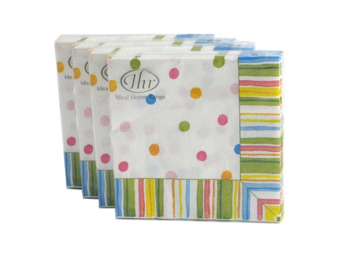 Ideal Home Range Smart Dots, 80 Luncheon Napkins