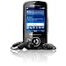 Sony Ericsson Spiro Black FM Radio Mobile Phone on Vodafone PAYG