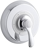 KOHLER K-T12021-4-CP Fairfax Rite-Temp Pressure-Balancing Valve Trim, Polished Chrome [並行輸入品]