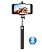 Selfie stick, Kiwii Bluetooth monopod, Extendable Wireless Bluetooth Selfie Stick with built-in Bluetooth Remote Shutter w/ Adjustable Phone Holder for iPhone 6/ 6 Plus, iPhone 5 5s 5c, Android, Bluetooth