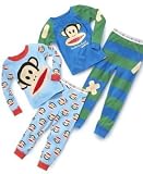 Small Paul Little Boy Printed Pajamas