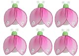 2 Green Pink Mini Ladybugs nylon hanging ceiling wall baby nursery room wedding decor