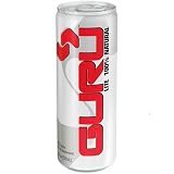Guru Lite Energy Drink, 100% Natural, 12 Fluid Ounce Can (pack Of 24)