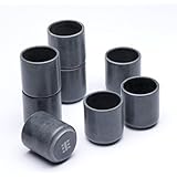Teroforma Set of 4 Grey 2oz. Soapstone Ekke Shot Glasses