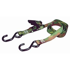 Keeper 03720 Camo 2-pack Ratchets, 400 lbs Working Load Limit