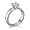 Diamond Engagement Ring in Platinum - GIA Certified, Round, 0.95 Carat, E Color, VVS2 Clarity
