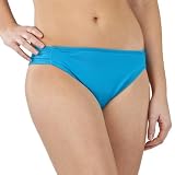 Mossimo® Black: Women's Shirred Hipster Bikini Swim Bottom - Turquoise