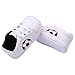 Fairy Season Toddler Prewalker Football Lace Up Sneaker Breathable PU Leather Trainers Shoes (12-18 Months, Black)