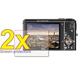 Buy 2x Nikon Coolpix S9100 Digital Camera Premium Clear LCD Screen Protector Cover... by V-Shield