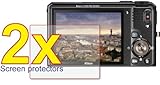 2x Nikon Coolpix S9100 Digital Camera Premium Clear LCD Screen Protector Co ....