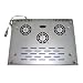 MY-Link 3 Fan Aluminum USB Laptop Notebook Cooler Pad