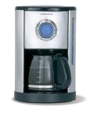 Morphy Richards - 47076 - Cafeti&egrave;re - 1050 W - Programmable - Ecran LCD - Maintien au chaud - Inox bross&eacute;