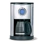 Morphy Richards 47076 Coffee Maker Stainless Steel 12 Cups Digital Timer, Black