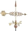 33.5" Luxury Polished Copper Decorative Arrow Weathervane