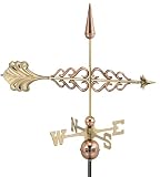 33.5 &acute; Luxury Polished Copper Decorative Arrow Weathervane - B003FVCWQQ