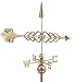 33.5" Luxury Polished Copper Decorative Arrow Weathervane