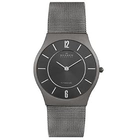 Skagen Men's Titanium Mesh Watch #233LTTM