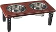 Posture Pro Diner Table with 2 Bowls, 2 Qt Cherry