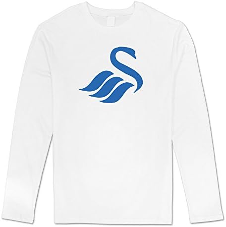SCharlie Men's Swansea City Afc Logo T-shirts L White