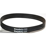 Simplicity SB6-2 Vacuum Cleaner Belt 2 Pack