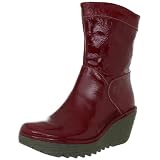 Fly London Yari Patent Platforms Boots
