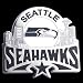 Glossy NFL Team Pin - Seattle Seahawks