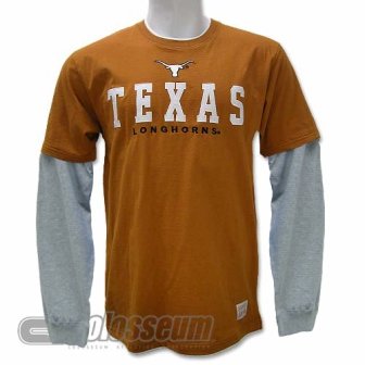 Buy Texas Longhorns NCAA T-shirt Long Sleeve Combo by Colosseum Athletics