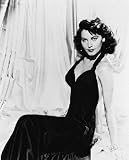 Ava Gardner 12x16 Matte B&W Photo (Halter Dress)