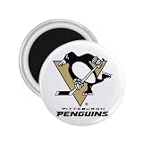 Pittsburgh Penguins Logo Souvenir Magnet 2.25" Free Shipping