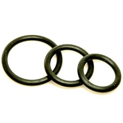 Cal Exotics / Swedish Erotica Rubber Cock Rings Male Rings Set Adult Sex Toy Kit