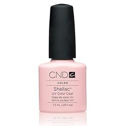 CND Shellac UV Gel Clearly Pink color coat 0.25oz (NEW)