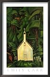 Indian Church Framed Art Poster Print by Emily Carr, 17x26