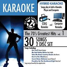 Karaoke - 70's Greatest Hits, Vol. 1 CD