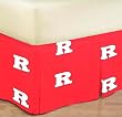 Rutgers Scarlet Knights Bed Skirt (Dust Ruffle)