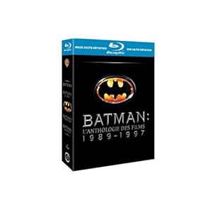 Coffret Batman : Batman - Batman le défi - Batman forever - Batman et Robin [Blu-ray]