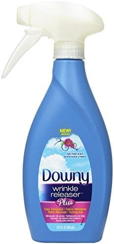 Downy Wrinkle Releaser Plus, Light Fresh Scent, 16.9 Fluid Ounce (Pack of 4) by NEHEMIAH MANUFACTURING