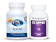 Mercola Eye Support with Lutein and Krill Oil 1 Bottle Each