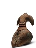 A Nubian female fertility figuirine made of clay Photographic Poster Print by Kenneth Garrett, 42x56