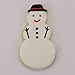 Ann Clark Snowman Cookie Cutter - 4 Inches - Tin Plated Steel