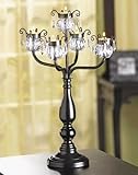 IMAGE OF 10 WEDDING CANDLE CENTERPIECES CANDELABRA 17 3/4