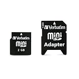 Verbatim MiniSD Card with Adapter - 2GB (96170)