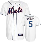 David Wright Jersey: Youth Majestic Alternate White Replica New York Mets Jersey