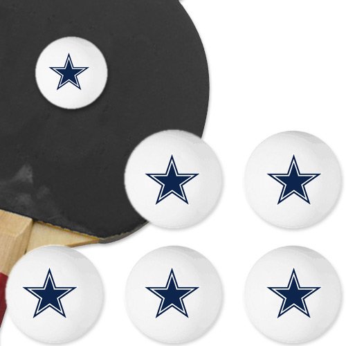 NFL Dallas Cowboys Franklin Table Tennis Balls 6 pack at Amazon.com